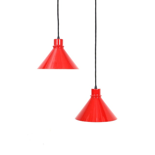 Danish Pendant Lights by Nordisk Solar Compagni, 1970s, Set of 2 For Sale - Image 17 of 17