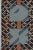 This 9x12 Scandinavian wool rug presents a striking geometric layout defined by bold medallion forms, rhythmic...