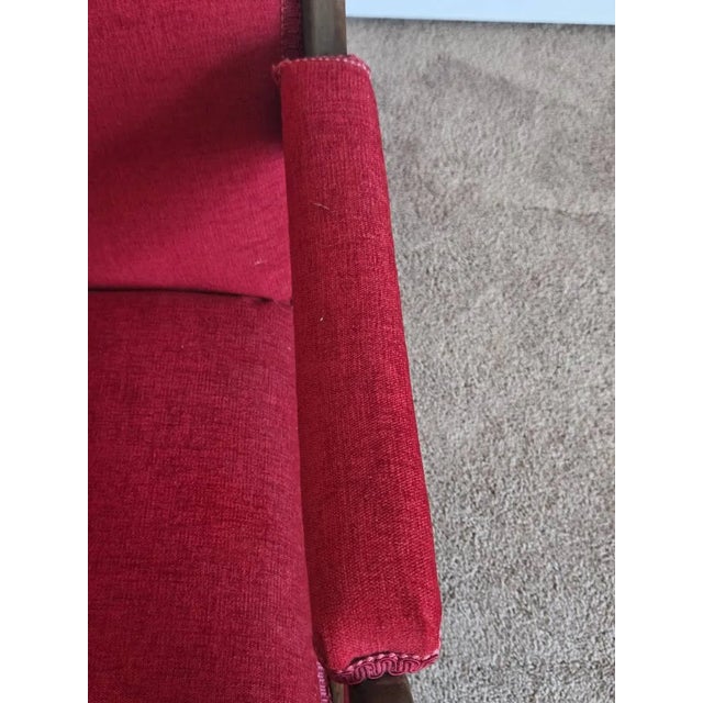 Antique Gooseneck Rocker With Footstool For Sale - Image 15 of 18