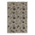 Rug & Kilim’s Contemporary Rug in Beige-Brown, Black and Green Floral Patterns For Sale