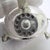 Metal Vintage Italian Handmade Genuine Sterling Silver Large Old Dial Phone Figurine Sculpture For Sale - Image 7 of 14
