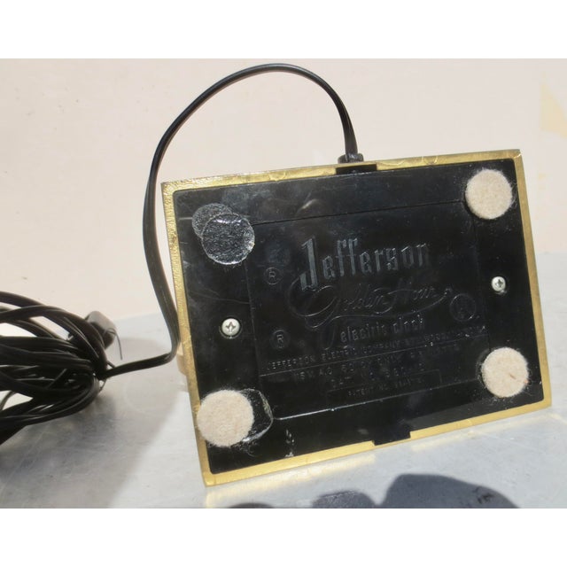 Mystery Clock/ Golden Hour Clock Circa 1950s For Sale - Image 9 of 9