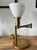 1950s Walter Von Nessen Brushed Brass Swing Arm Bedside/Table Lamp For Sale In Houston - Image 6 of 12