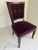 Eggplant Mid 20th Century French Moderne Dining Chairs in Aubergine Mohair- Set of 8 For Sale - Image 8 of 16