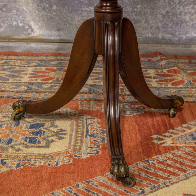 Regency Ladies Mahogany Worktable For Sale - Image 16 of 17