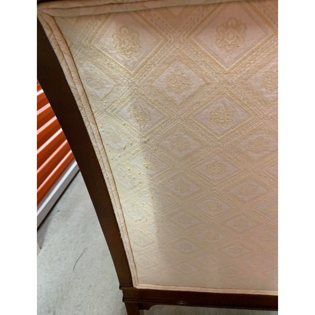 Kindel Neoclassical Empire Regency Scroll Lounge Armchair For Sale In Atlanta - Image 6 of 7