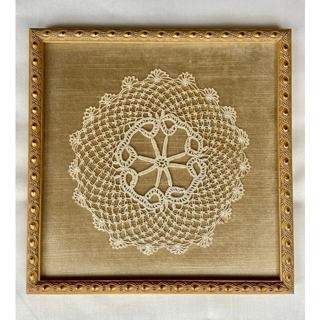 Traditional Needlework, Framed - a Pair For Sale - Image 3 of 13