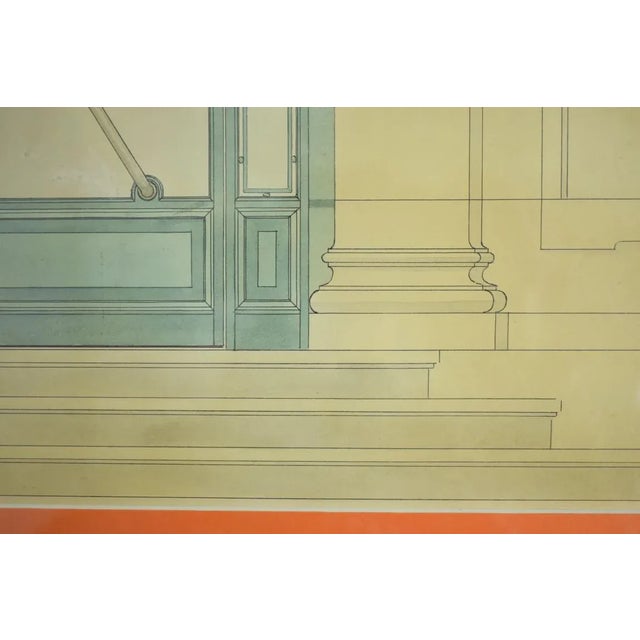 Art Deco "Art Deco Door" Print For Sale - Image 3 of 3