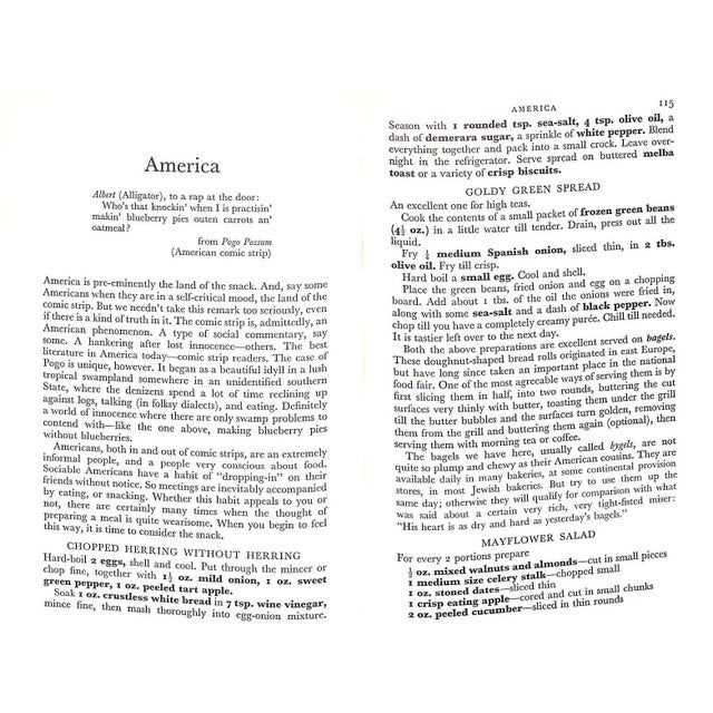 White "The Vegetarian Gourmet 315 International Recipes" 1971 Berg, Sally and Lucian For Sale - Image 8 of 8