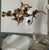 Metal Large Florentine Gold Gilded Tole Sconces, 1960s, Set of 2 For Sale - Image 7 of 13