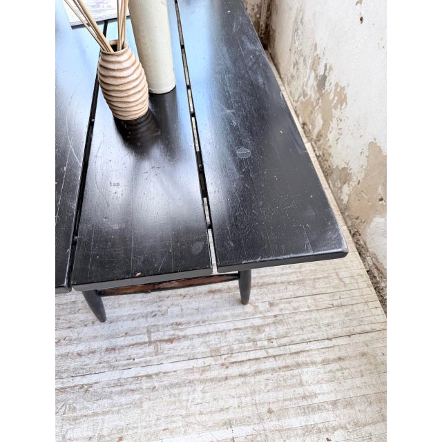Dining Table with Black Patina from Tapiovaara, 1950s For Sale - Image 14 of 18