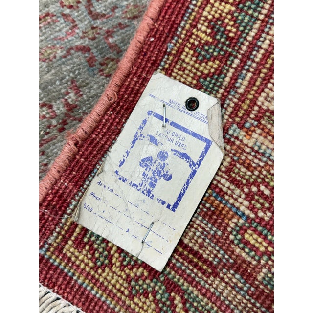 2ft 6in × 6ft 5in Oushak Turkish Runner Rug, Vintage For Sale In San Francisco - Image 6 of 12