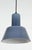 1970s 1970s Blue Italian Glass Pendant For Sale - Image 5 of 7