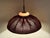 Mid-Century Modern Pendant Lamp in Brown Fabric, Wood and Glass from Doria Leuchten, Germany, 1970s For Sale - Image 18 of 18