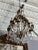 1970s Large Greek Key Brass Chandelier For Sale In Atlanta - Image 6 of 8