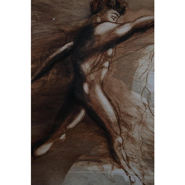 Jean-Marie GUINY (1954-2010) Javelin Thrower Original color carborundum engraving Signed in pencil Limited edition of 50...