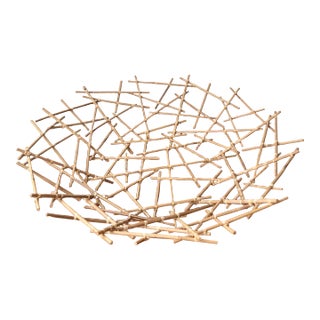 Fernando and Humberto Campana Alessi Blow Up Extra Large Centerpiece Basket For Sale