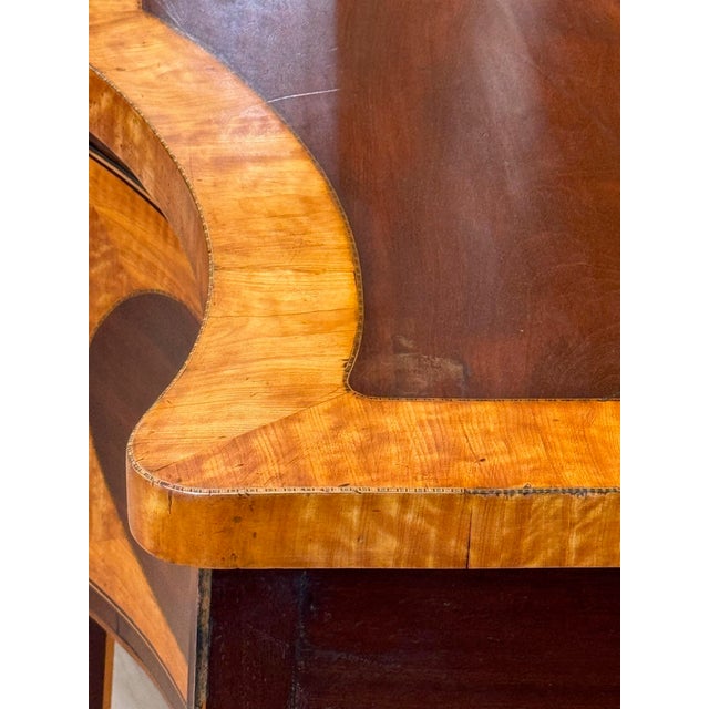 Early 19th C. English Hepplewhite Mahogany and Satinwood Sideboard For Sale - Image 14 of 15