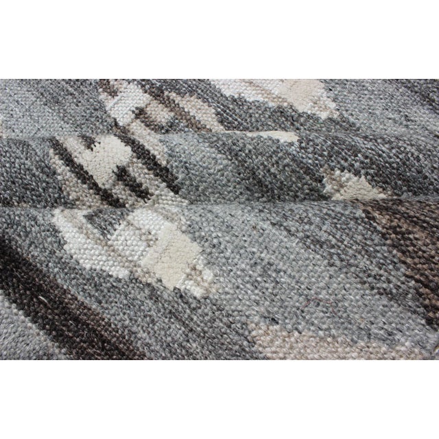Large Modern Scandinavian/Swedish by Keivan Woven Arts 10' X 14' For Sale - Image 11 of 13