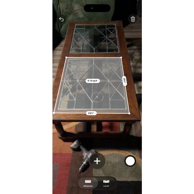 1970s Mid-Century Coffee Table With Removable Lead Tudor Glass Cames For Sale - Image 5 of 7