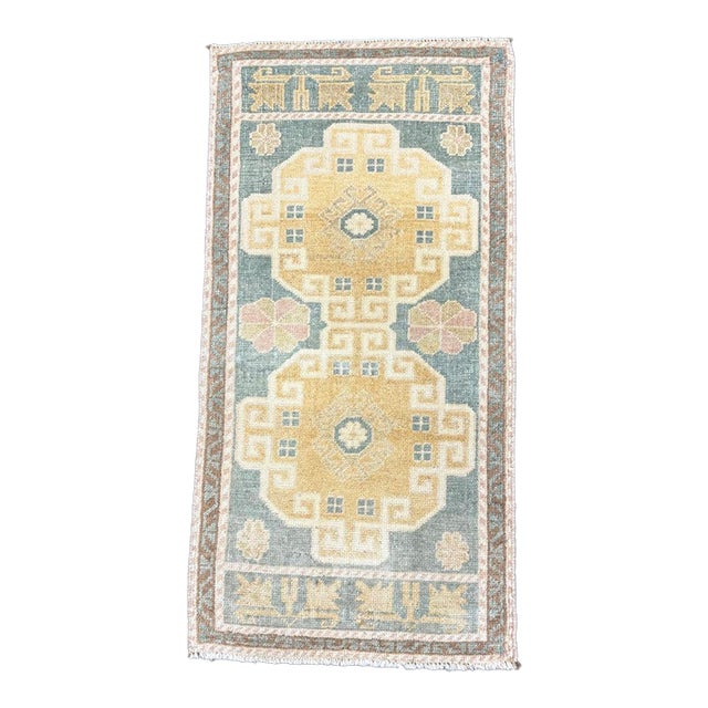 Hand Knotted Modern Rug 3'6" x 5' #17459 For Sale