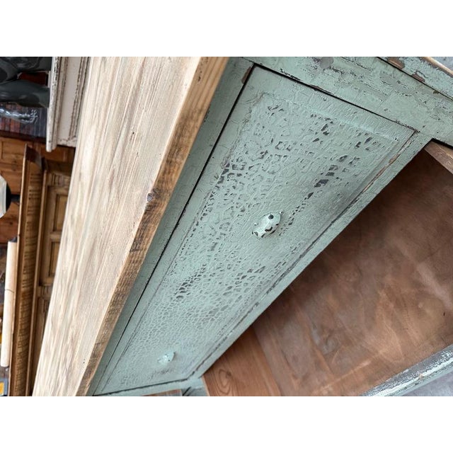 Early 20th Century Distressed Workshop Cabinet For Sale - Image 9 of 14