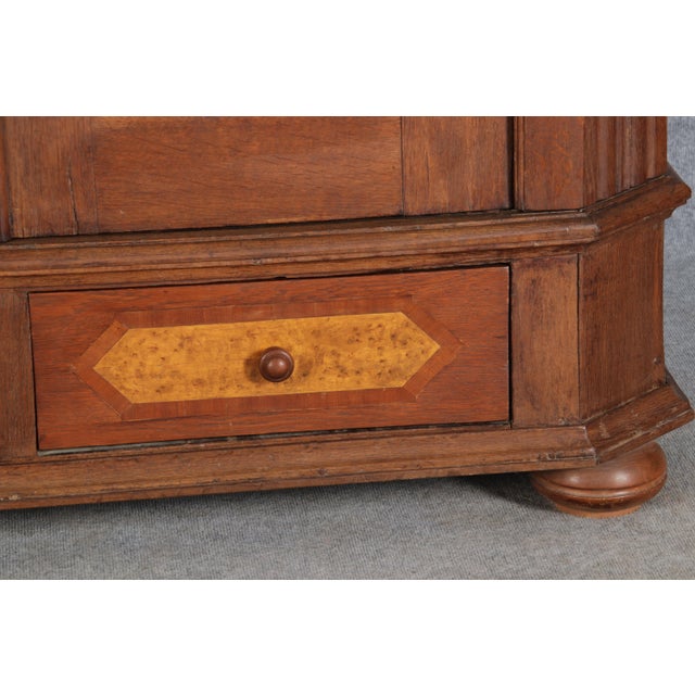 Baroque Intarsia Cabinet, 1791 For Sale - Image 15 of 18