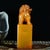 Yellow Vintage Chinese Shoushan Tianhuang Stone Seal With Ancient Beast Finial For Sale - Image 8 of 9