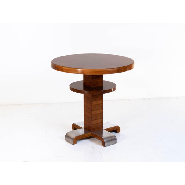 1920s Art Déco Coffee Table from Decoene Belgium, 1920s For Sale - Image 5 of 7