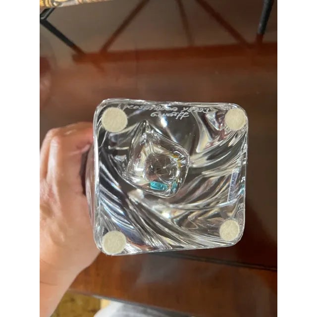 Transparent Late 20th Century Kosta Boda "Sailes" Crystal Bud Vase For Sale - Image 8 of 10