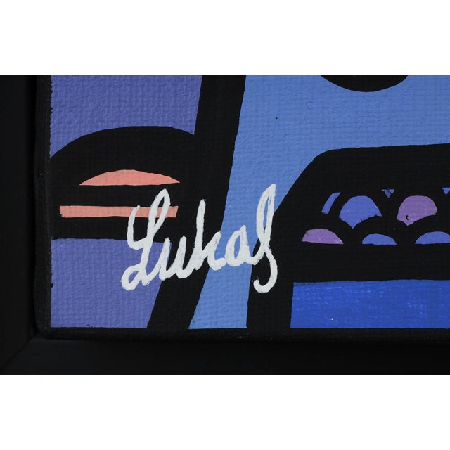 Lukas, Istanbul, Acrylic on Canvas, 2022 For Sale - Image 8 of 11