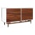 Mid-Century Modern Walnut Dresser by Merton Gershun for American of Martinsville, 1960s For Sale