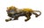 Gemstone Mid-20th Century Tiger’s Eye Quartz Lion Carving Attributed to Georg O. Wild. For Sale - Image 7 of 7