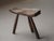 Primitive Milking Stool in Wood, France, 1900 For Sale - Image 4 of 14