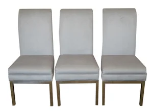 US Furniture Industries Chrome Dining Chairs - 6