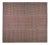 Vintage Turkish Anatolian Hand Made Natural Color Modern Kilim,8'x8'9" For Sale