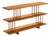 Mid-Century Modern Three Tier Wooden Shelving Unit, 1970s For Sale