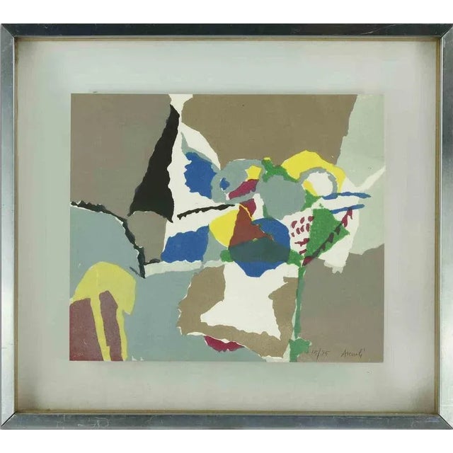 Marcello Vale, Untitled, Lithograph, Mid-20th Century For Sale - Image 4 of 4