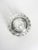 Glass Glass Vase with Bubble Decoration, France, 1980s For Sale - Image 7 of 14