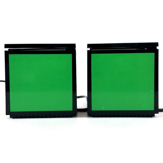 Early Pentacolore Cuboluce Table Lamps by Franco Bettonica & Mario Melocchi for Cini & Nils, 1972, Set of 2 For Sale - Image 17 of 18