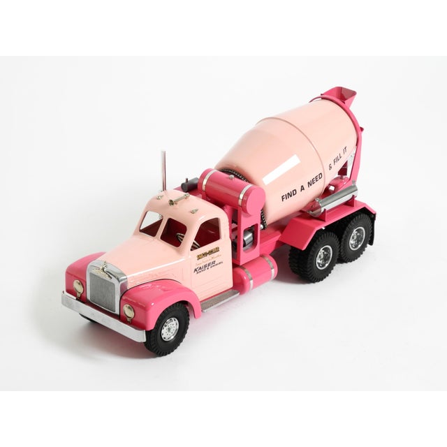 Metal Pink Cement Truck from Smith & Miller Kaiser, 2000s For Sale - Image 7 of 18
