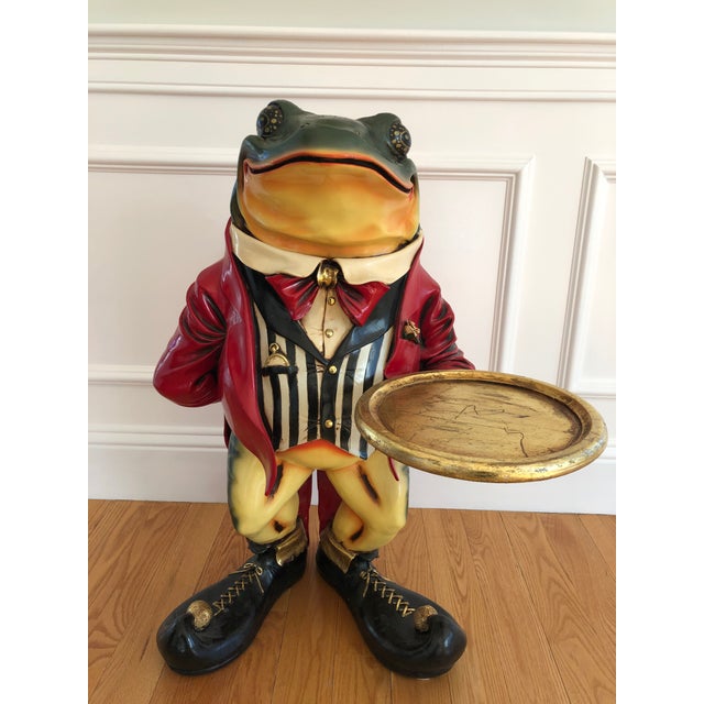 Frog Butler Drinks Table Tray Chairish