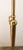 Height-Adjustable and Extendable Floor Lamp with Gold Lampshade For Sale - Image 10 of 18