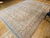 Vintage Persian Tabriz Rug, Hand-Knotted Wool, Floral Pattern, Pale Apricot & Burgundy, 10x13 For Sale In Chicago - Image 6 of 16