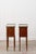 Pair of Louis XVI Style Side Tables With Marble Tops For Sale - Image 4 of 15