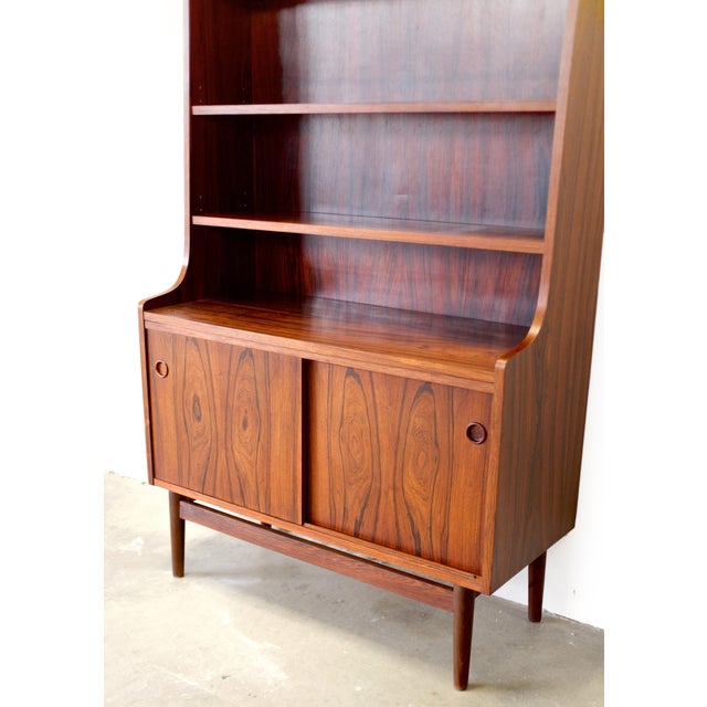 1950s Nexø Møbelfabrik Rosewood Bookcase Designed by Johannes Sorth For Sale - Image 9 of 9