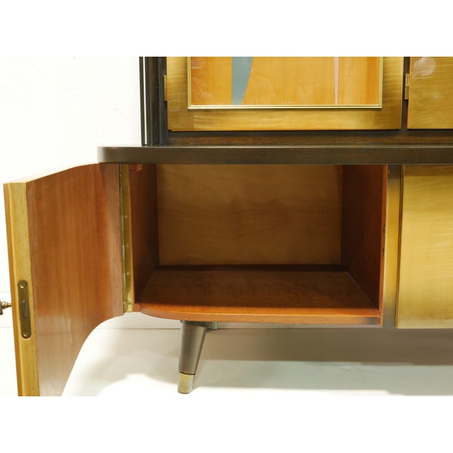Mid-Century Highboard with Bar, Germany, 1950s For Sale - Image 17 of 18