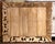 19th Century French Baroque Carved Painted Wall Mirror With Beveled Glass For Sale - Image 9 of 10