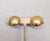 Metal Vintage 1960s Signed Napier Goldtone Round Domed Quilted Clip Earrings-2 Pieces For Sale - Image 7 of 7