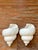 Off-white Vintage Boho Plaster Shell Light Sconce - A Pair For Sale - Image 8 of 12